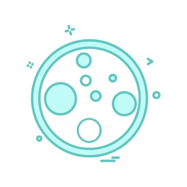 Tıbbi simge tasarım, renkli vektör çizim