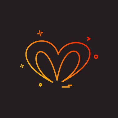 Noel kalp simge tasarlamak vektör