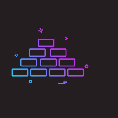 Emlak simge tasarlamak vektör