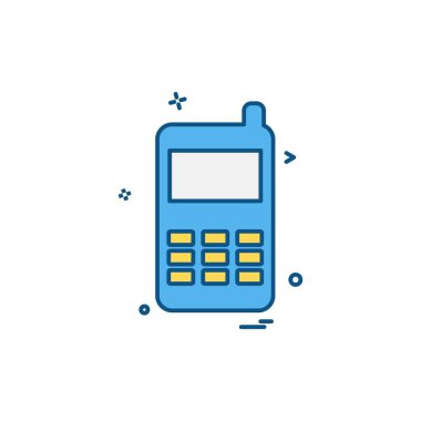 Bilgisayar Teknolojisi simgesi tasarım vektörü