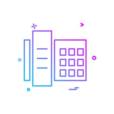 Telefon simgesi tasarım vektörü