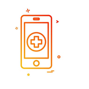 Sağlık simgesi tasarım vektörü 