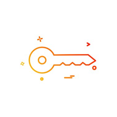 anahtar araba güvenli otomobil ikon vektör tasarımı