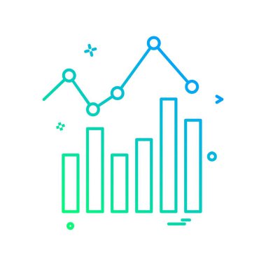 Grafik simge vektör beyaz arka plan üzerinde