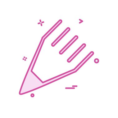 Kalem simgesi tasarım vektörü