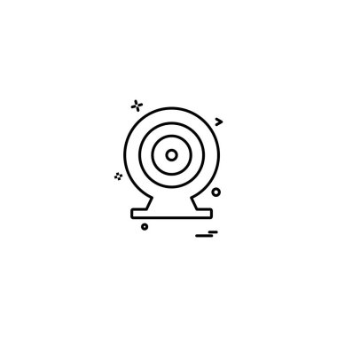 Dart simge tasarlamak vektör