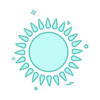 Hava simgesi tasarım vektörü