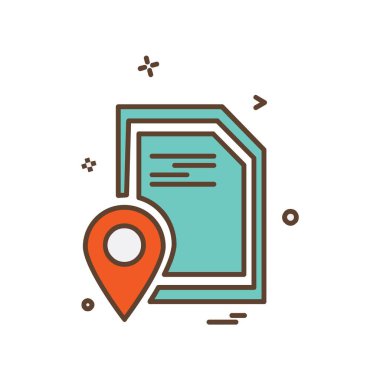 Navigasyon simge tasarlamak vektör