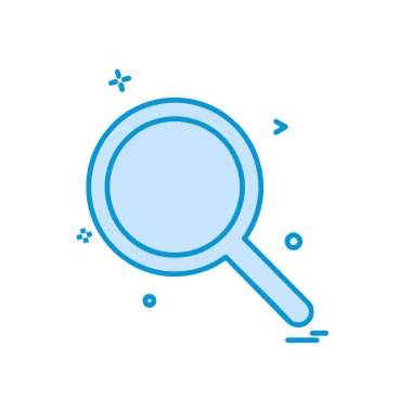 Arama simge tasarlamak vektör