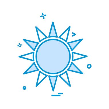 Hava simgesi tasarım vektörü 