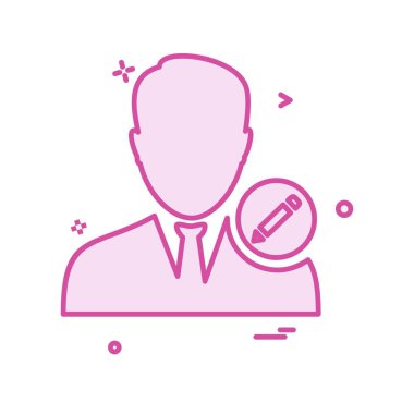 Avatar simge tasarlamak vektör