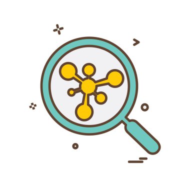 Arama simge tasarlamak vektör