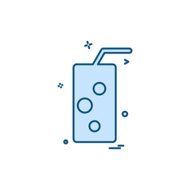 Gıda simgesi tasarım vektörü