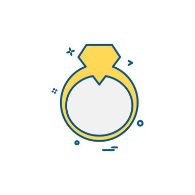 Aşk simge tasarlamak vektör 