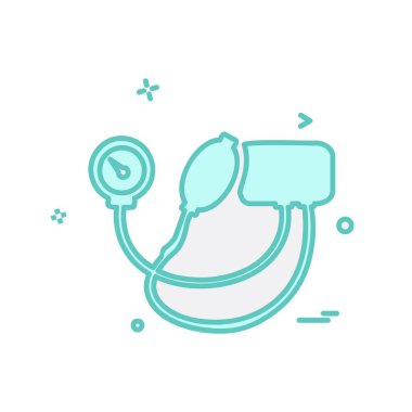 Tansiyon simgesi tasarım vektörü