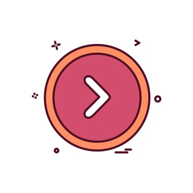 Kullanıcı arayüzü düğmesi simge tasarım vektörü