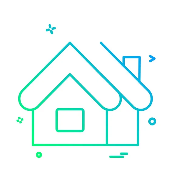Home Icône Design Vecteur — Image vectorielle