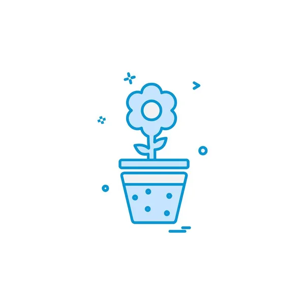 Icono Planta Diseño Vector Ilustración — Vector de stock