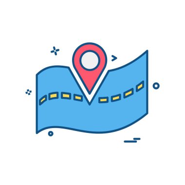 Navigasyon simge tasarlamak vektör