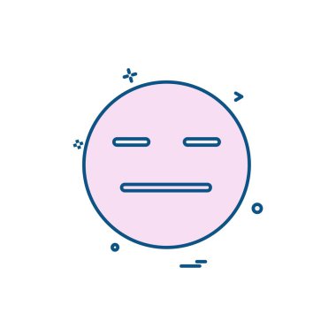 Emoji simgeleri tasarım vektörü 