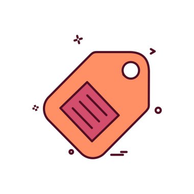 Satılık etiket simge tasarlamak vektör