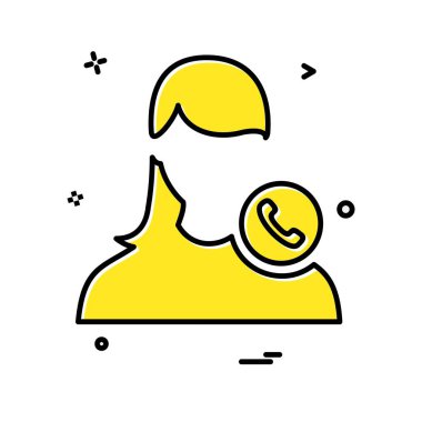 Kadın simge tasarlamak vektör