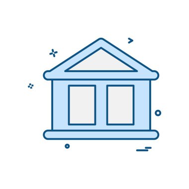 Emlak simge tasarlamak vektör