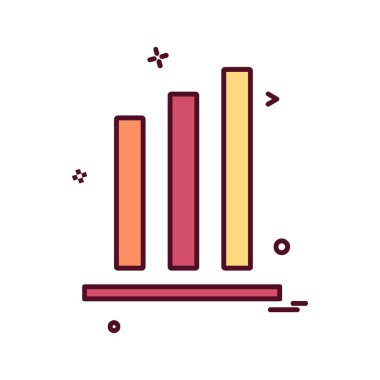 İş grafik simge tasarlamak vektör