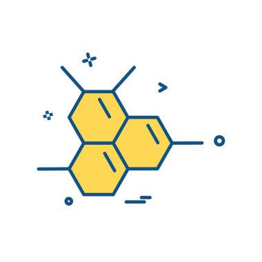 Bal simgesi tasarım vektörü