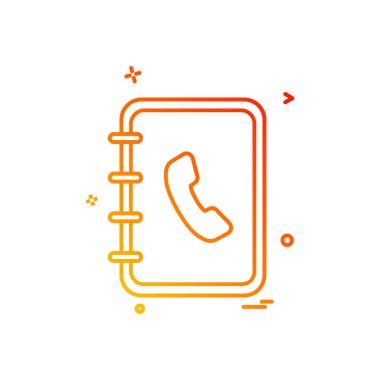 Belge simgesi tasarım vektörü