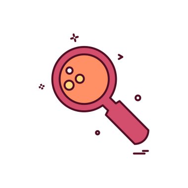 Arama simge tasarlamak vektör