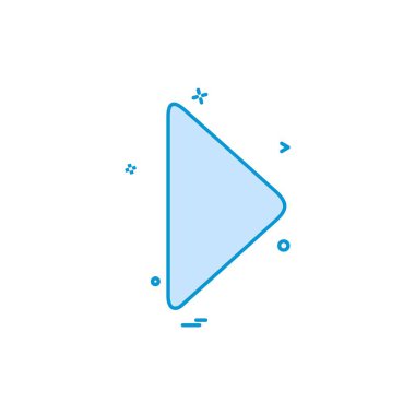 Sağ ok simge tasarlamak vektör