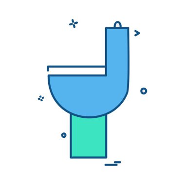 Tuvalet simge tasarlamak vektör