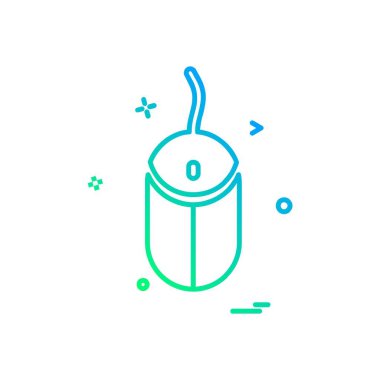 Fare simgesi tasarım vektörü