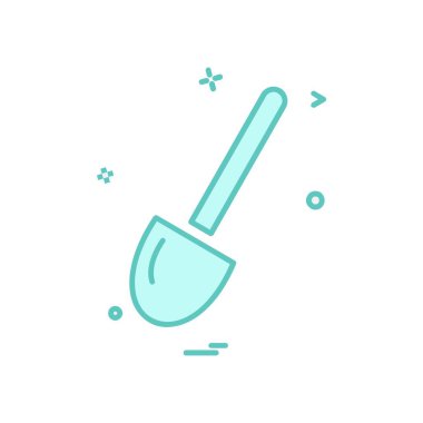 Çalışma araçlar simgesi tasarım, renkli vektör çizim 