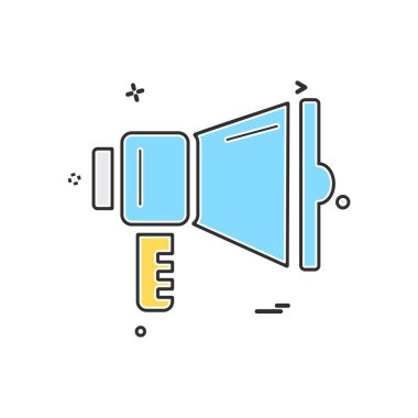 Birim simge tasarlamak vektör