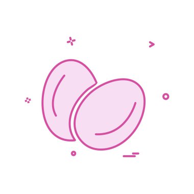 Gıda simgesi tasarım vektörü