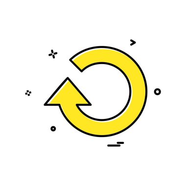 simge vektör tasarımı Yenile