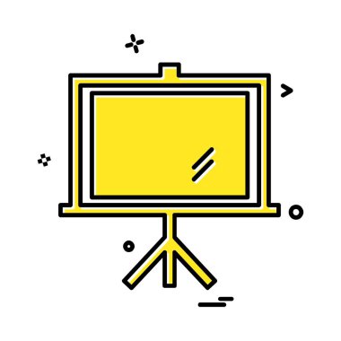 Beyaz arka plan üzerinde renkli medya simge vektör