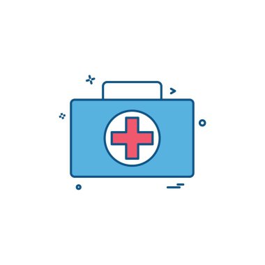 Evrak Çantası'nı simge tasarlamak vektör 