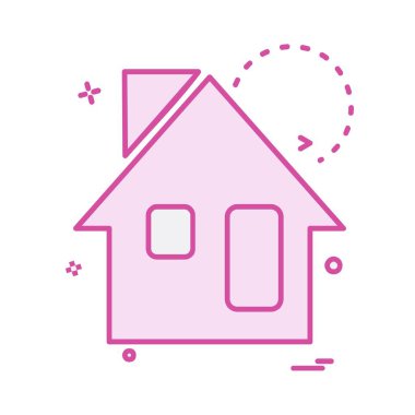 Emlak simge tasarlamak vektör