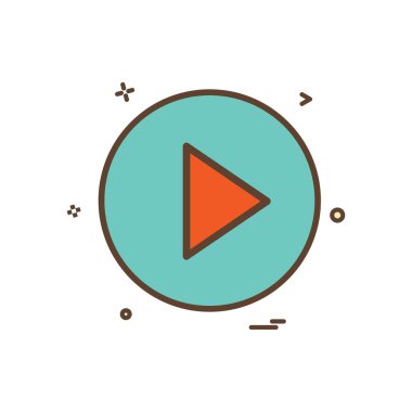 simge vektör tasarımı oyna 