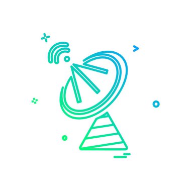 Tabak simgesi tasarım vektörü