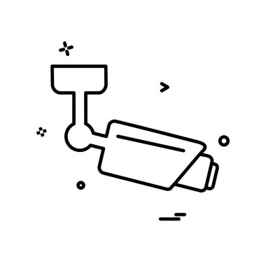 Kamera simgesi tasarım vektörü