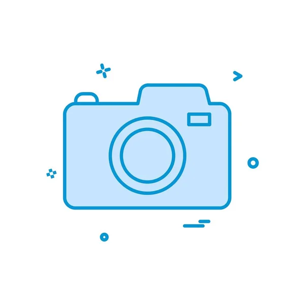 Ontwerp Camera Icoon Vector — Stockvector