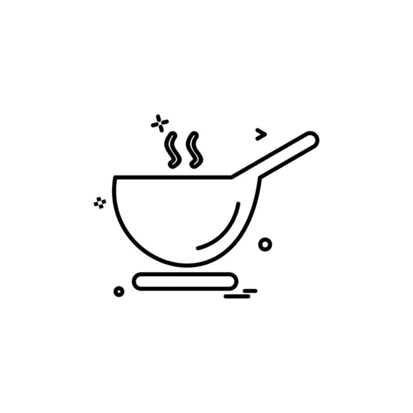 Illustrazione Vettoriale Progettazione Icona Alimentare — Vettoriale Stock