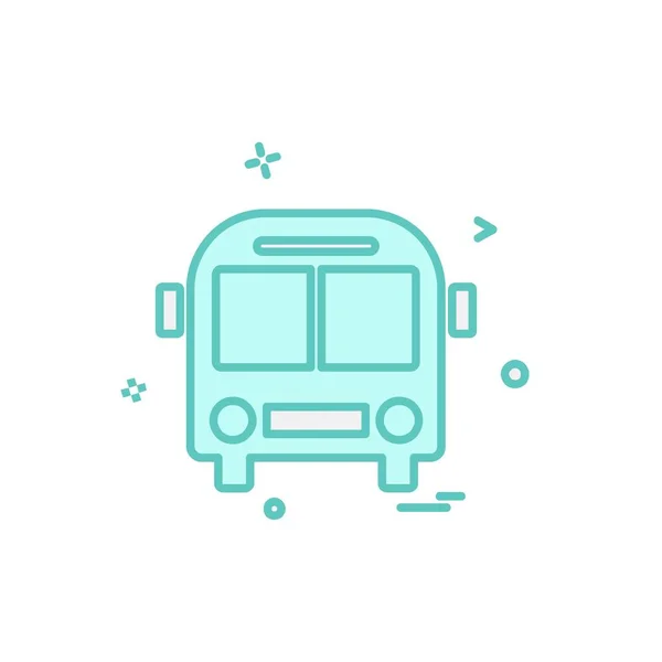 Trasnport Icon Design Vektor — Stockvektor