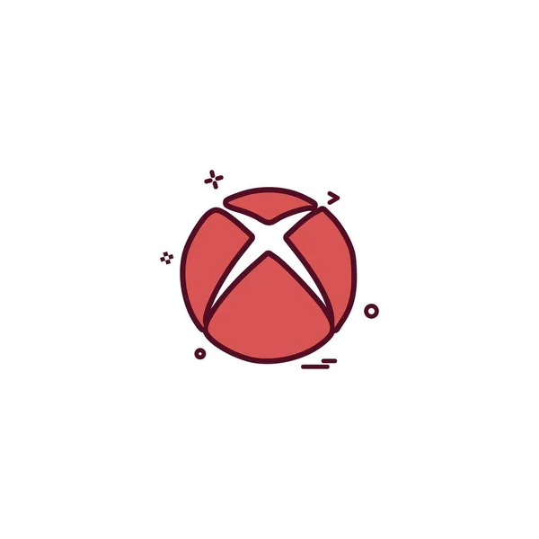 Vecteur Conception Icône Xbox — Image vectorielle