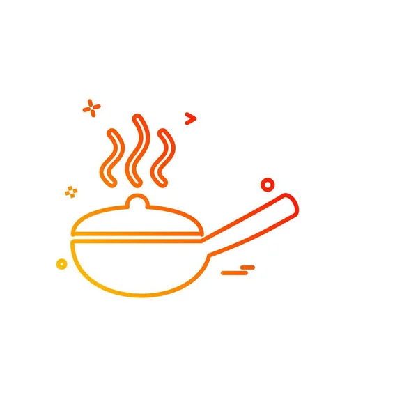 Cocina Icono Diseño Vector — Archivo Imágenes Vectoriales