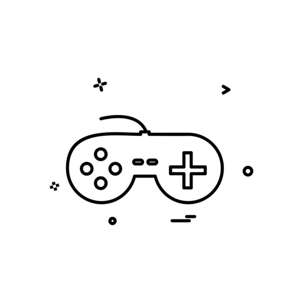 Game Controller Icône Design Vecteur — Image vectorielle